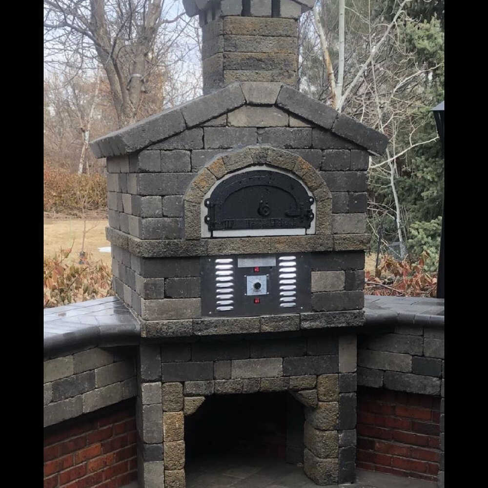 CHICAGO BRICK OVEN CBO 750 Residential Hybrid Stand With Dual Fuel (SAK37429) - SAKSBY