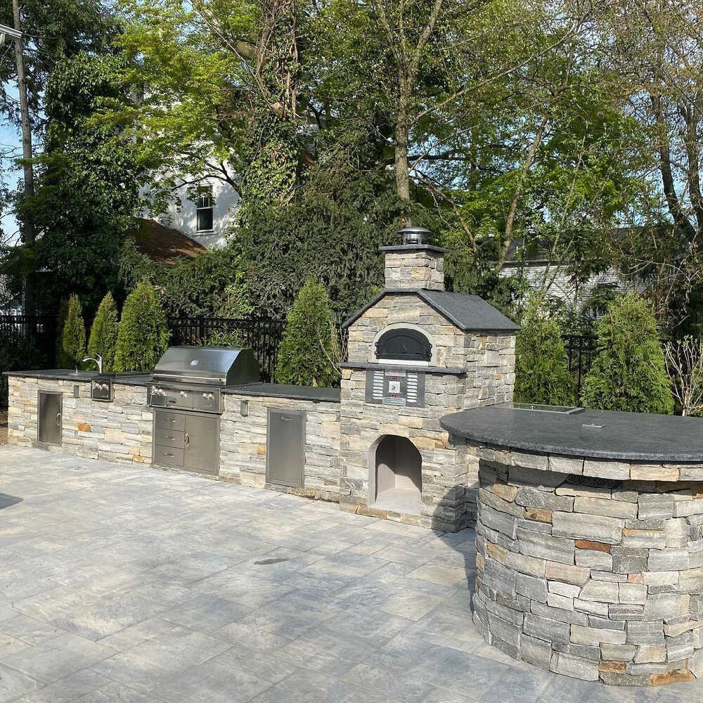 CHICAGO BRICK OVEN CBO 750 Residential Hybrid Stand With Dual Fuel (SAK37429) - SAKSBY