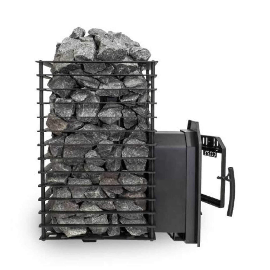 COZY HEAT Quattro Thru-Wall Square Style Sauna Stove (SAK81754) - SAKSBY