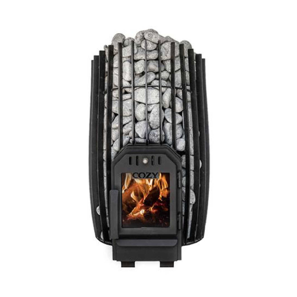 COZY HEAT SW Wood Burning Thru-Wall Sauna Stove (SAK69342) - SAKSBY