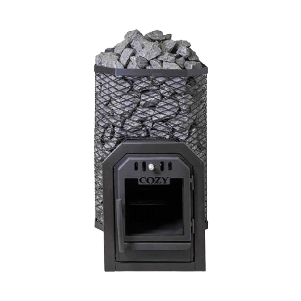 COZY HEAT Wood Fired Thru-Wall Sauna Heater (SAK82634) - SAKSBY