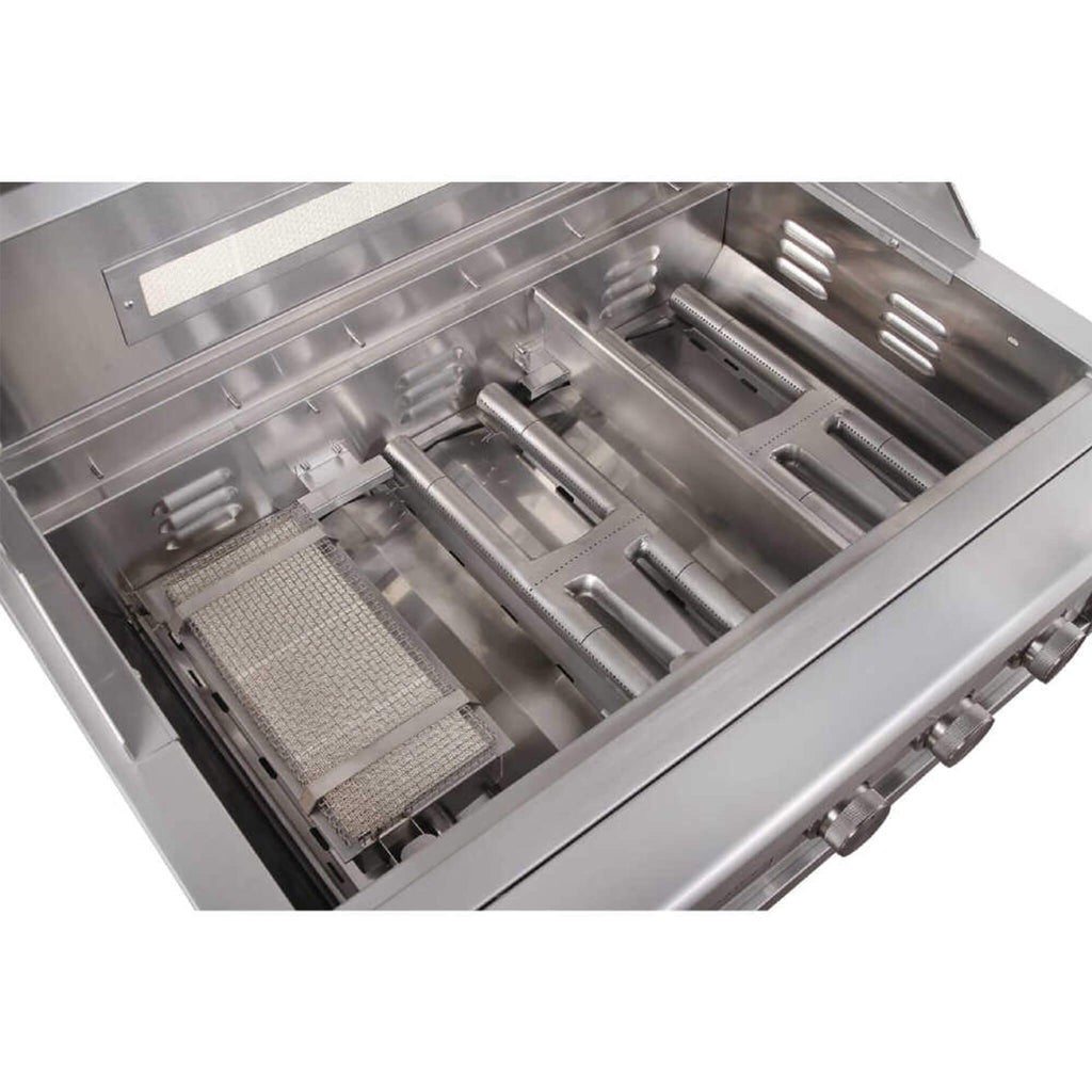 EDGESTAR 60K BTU 30" Natural Gas Built-In Grill With Lighted Grill Area and Double Access Doors (SAK82568)-SAKSBY