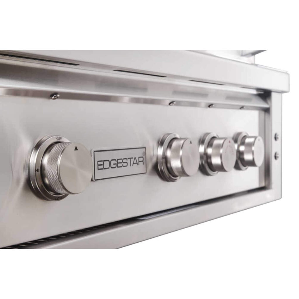 EDGESTAR 60K BTU 30" Natural Gas Built-In Grill With Lighted Grill Area and Double Access Doors (SAK82568)-SAKSBY