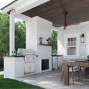 EDGESTAR 60K BTU Natural Gas Outdoor Built In Grill With Rotisserie And LED Lighting, 30" (SAK52871)-SAKSBY