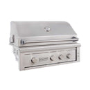 EDGESTAR 89000 BTU 36" Natural Gas Freestanding Lighting Knobs Grill Cart With Rotisserie (SAK12573)-SAKSBY