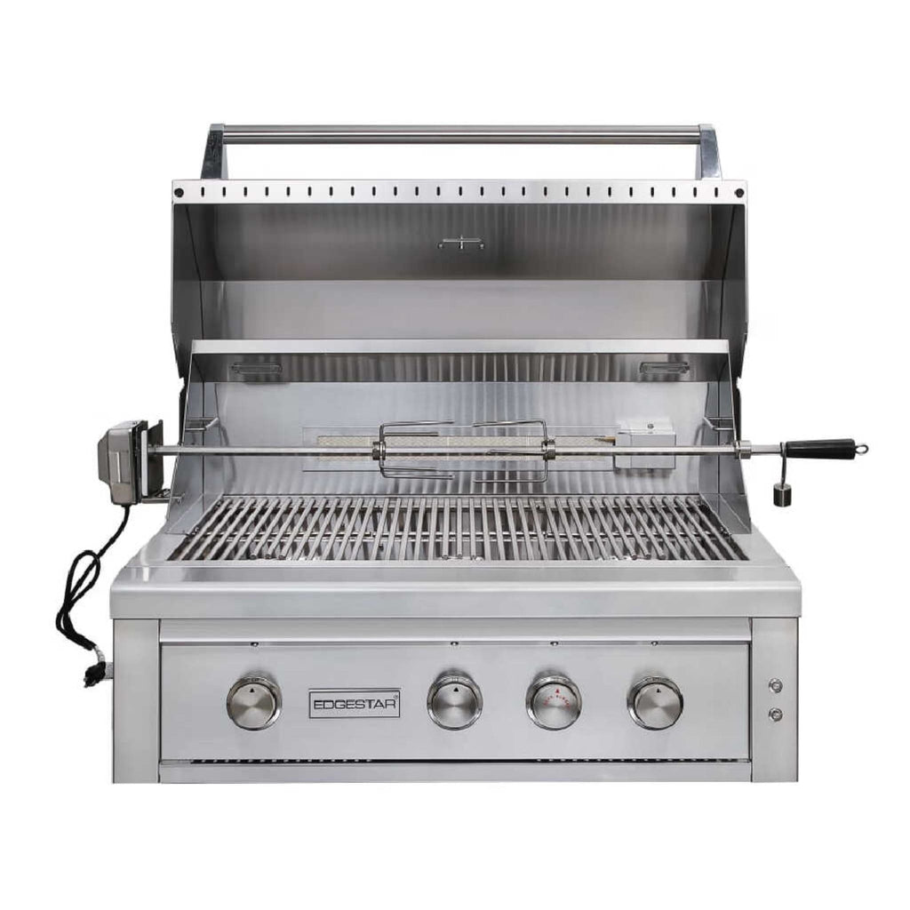 EDGESTAR 89000 BTU 36" Wide Natural Gas Built-In Grill With Insulated Jacket And Double Access Doors (SAK31258)-SAKSBY