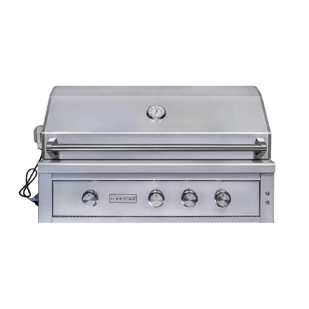 EDGESTAR 89K BTU Built In Grill with Rotisserie and LED Lighting, 42" (SAK17368)-SAKSBY