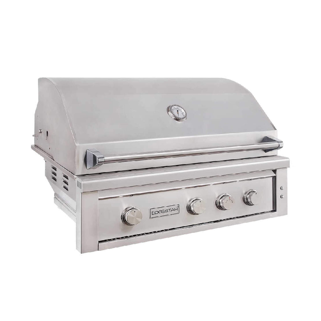 EDGESTAR 89K BTU Built In Grill with Rotisserie and LED Lighting, 42" (SAK17368)-SAKSBY