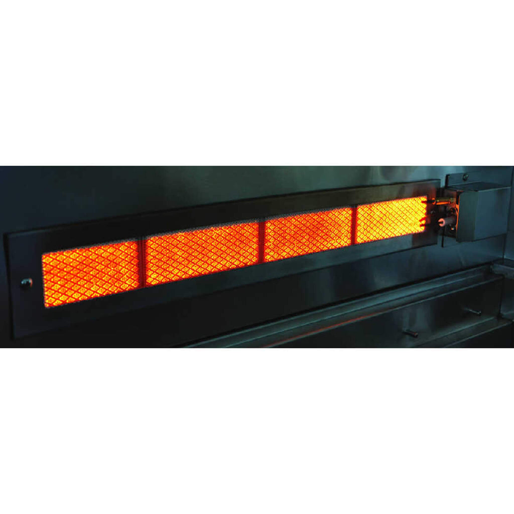 EDGESTAR 89K BTU Built In Grill With Rotisserie and LED Lighting, 36" (SAK49230)-SAKSBY