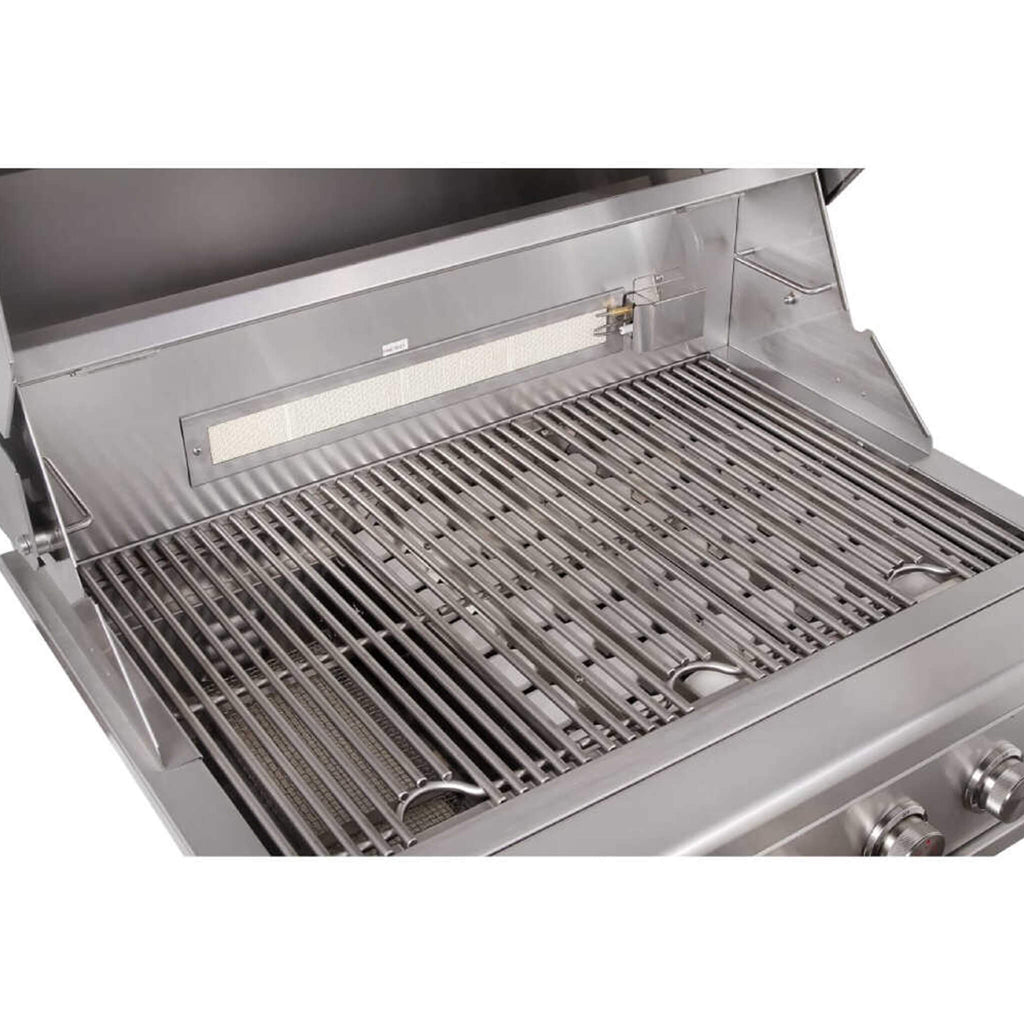 EDGESTAR 89K BTU Built In Grill With Rotisserie and LED Lighting, 36" (SAK49230)-SAKSBY