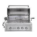 EDGESTAR 89K BTU Built In Grill With Rotisserie and LED Lighting, 36" (SAK49230)-SAKSBY