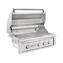 EDGESTAR 89K BTU Built In Grill With Rotisserie and LED Lighting, 36" (SAK49230)-SAKSBY