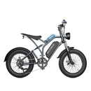 EKX T1 1000W 48V/20AH Electric Mountain EBike With 20" Fat Tires (SAK58340) SAKSBY - Front Right View