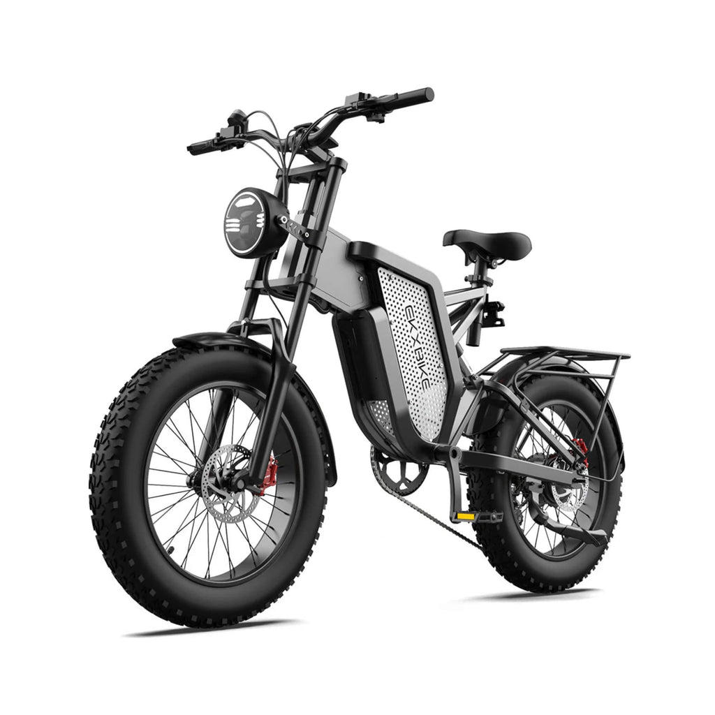 EKX X20 2000W 48V/35AH Electric Bike Mountain Moped Ebike With 20" Fat Tire (SAK31682) SAKSBY - Front Left View