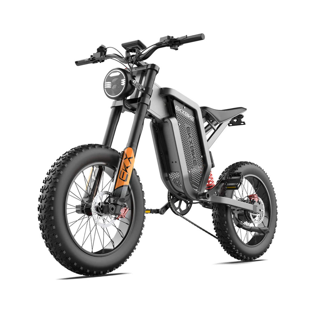 EKX X21 ADULTS 2000W 48V/35AH Electric Mountain Off-Road Dirt Bike (SAK92745) SAKSBY - Front Left Full View