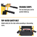 Wheelchair For Stairs - Grips And Safety Belt