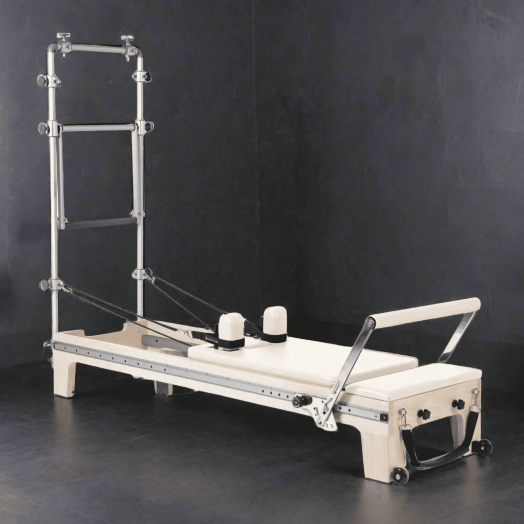 Elina Pilates Master Instructor Professional Reformer Tower With Adjustable Pulleys And Ultra Quiet Trolley (SAK21934)