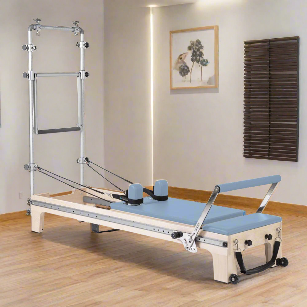 Elina Pilates Fisio Reformer Master Instructor With Tower And Auto Rope Retractable System (SAK97821)
