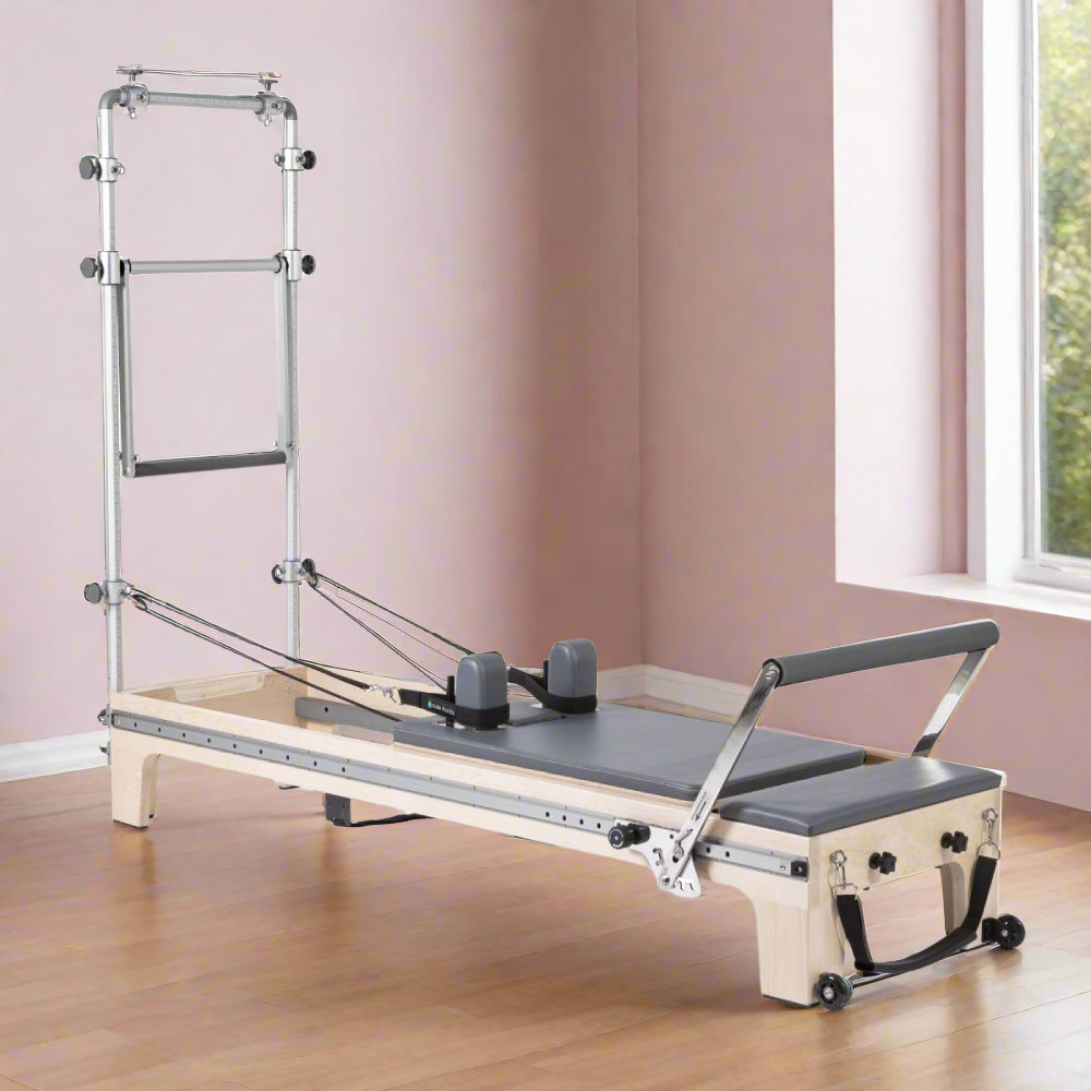 Elina Pilates Fisio Reformer Master Instructor With Tower And Auto Rope Retractable System (SAK97821)