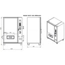 EPX 5ft Snacks And Drinks Combo Vending Machine With Dual Zone Refrigeration And Bill Acceptor G432 SAK76984 Saksby - Dimensions