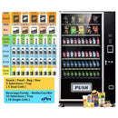 EPX Extra Large 6ft Snacks And Drinks Combo Vending Machine With Dual Zone Refrigeration And Bill Acceptor EP G660 SAK12960 Saksby - Capacity