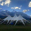 Extra Large Portable Waterproof Multifunctional Outdoor Rain Tarp Canopy (SAK31623) - Saksby Wholesale - Outside View
