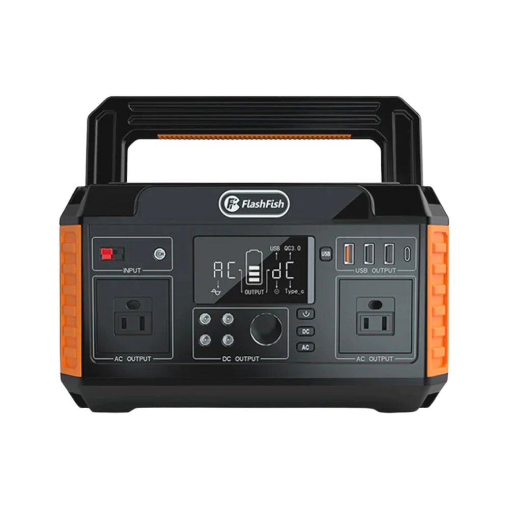 FLASHFISH P60 560W/140Ah Portable Solar Panel Generator, 520Wh - SAKSBY.com - Power Stations - SAKSBY.com