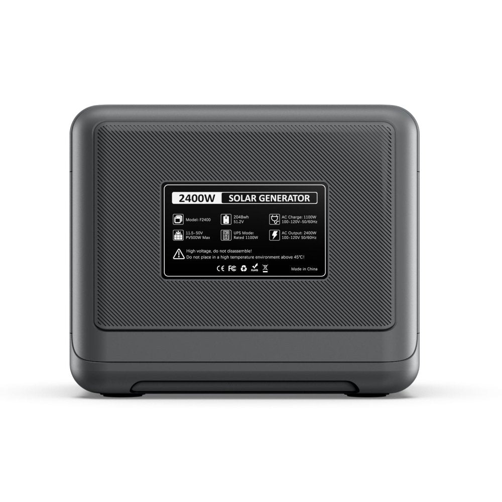 FOSSiBOT F2400 Portable Power Station With Ultra-Fast Charging & Quiet Operation, 2400W (SAK22841) - SAKSBY.com - Portable Power Stations - SAKSBY.com