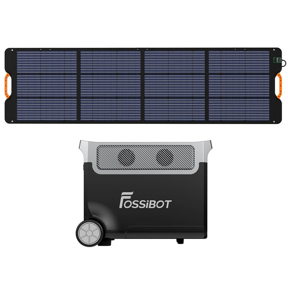 Fossibot F3600 + SP200 | Solar Generator Bundle Kit (SAK69184)
