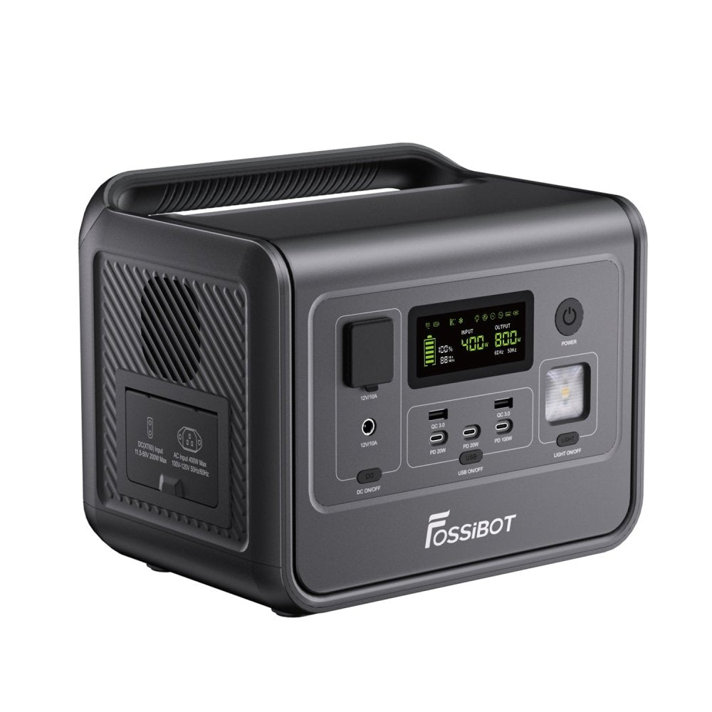 FOSSiBOT F800 Portable Fast Charging Power Station With 8 Device Outputs (SAK58462) - SAKSBY.com - Portable Power Stations - SAKSBY.com