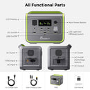 FOSSiBOT F800 Portable Fast Charging Power Station With 8 Device Outputs (SAK58462) - SAKSBY.com - Portable Power Stations - SAKSBY.com