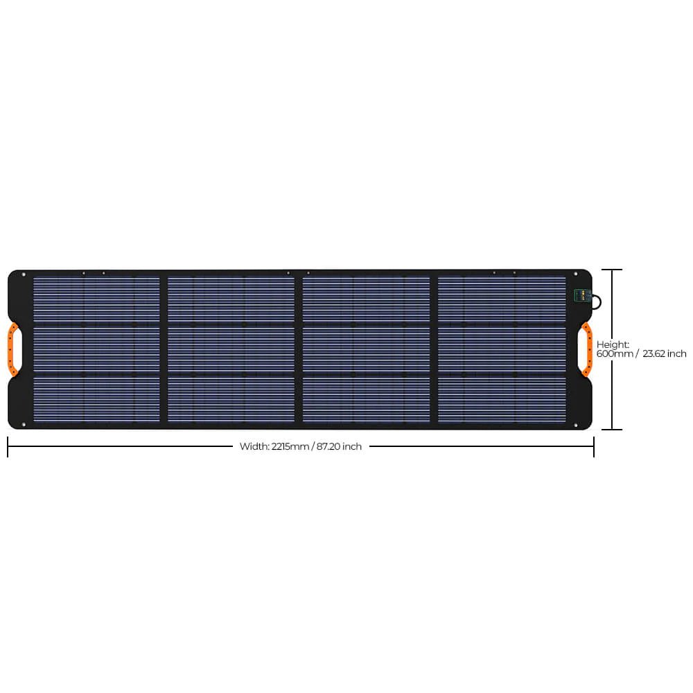 FOSSiBOT SP200 Light Weight Foldable Waterproof Solar Panel With Kickstand, 200W (SAK32145) - SAKSBY.com - Portable Power Stations - SAKSBY.com