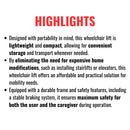 Electric Chair For Stairs Highlights