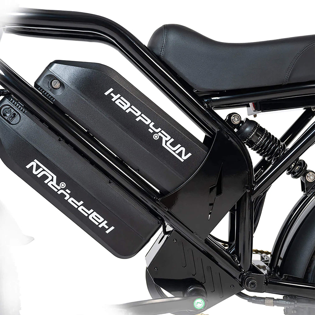 HappyRun G70 (G70 Pro) Long Distance Dual Battery Electric Fat Tire Cargo Bike (SAK81369)