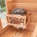Harvia KIPB Wet Dry Electric Sauna Heater Stove With Built-In Controls & Sauna Stones (SAK47351)