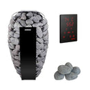Harvia Spirit SP00E Wall Mount Black Electric Sauna Heater - SAK27496 - Bundle