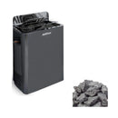 Harvia The Wall Stainless Steel Built-In Wall Mount Sauna Heater with Illuminated Control - SAK21467 - Bundle