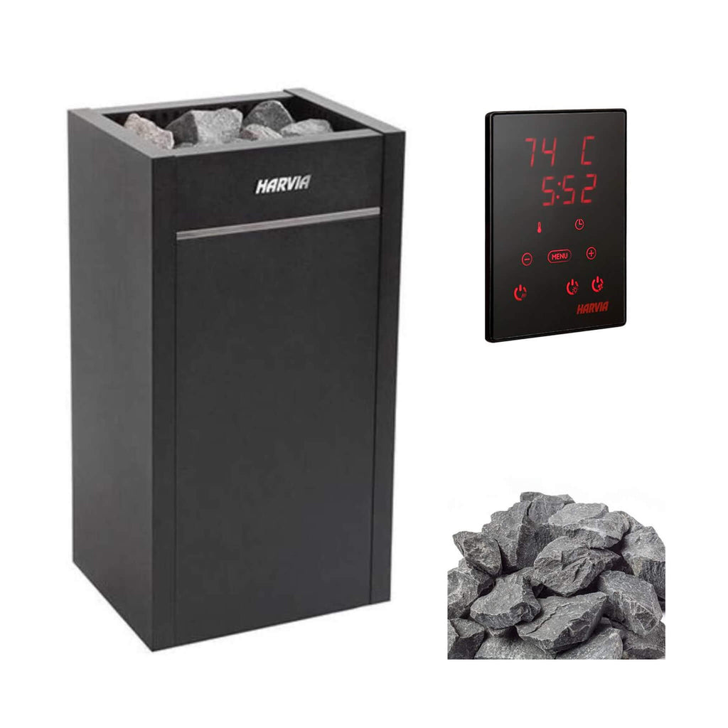 Harvia Virta HL Series Freestanding Electric Sauna Heater - SAK57630 - Bundle
