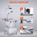 Heavy Duty Commercial Electric Meat Bone Saw Cutting Band Machine With 6 Saw Blades, 2200W (SAK91753) SAKSBY - Cut Features View