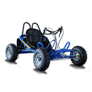 Heming HM-GK200A 4-Stroke Single Cylinder 2WD Gas-Powered Go-Kart (SAK21403 ) SAKSBY - Blue Front-Right View on White Background