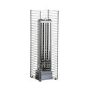 HUUM CLIFF Slim Electric Stainless Steel Sauna Heater With 2 Prop Blocks (SAK48752) - SAKSBY