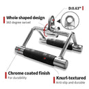 IFast Adjustable Home Gym Power Cage Squat Rack With Pull Up Bar Barbell Rack 1000lbs SAK12649 Saksby - V Handle Material