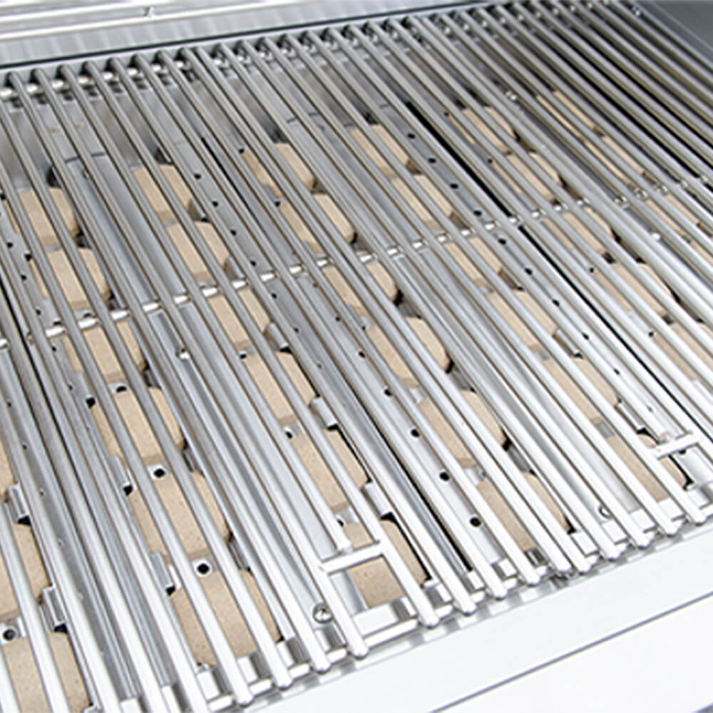 KOKOMO GRILLS 40" Heavy Duty 72K BTU LP/NG 5 Burner Built-In Stainless Steel Gas Grill (SAK73152) Grill Top