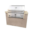 Kokomo Grills St Martin Charcoal Outdoor BBQ Island SAK21098 - Front View On White Background