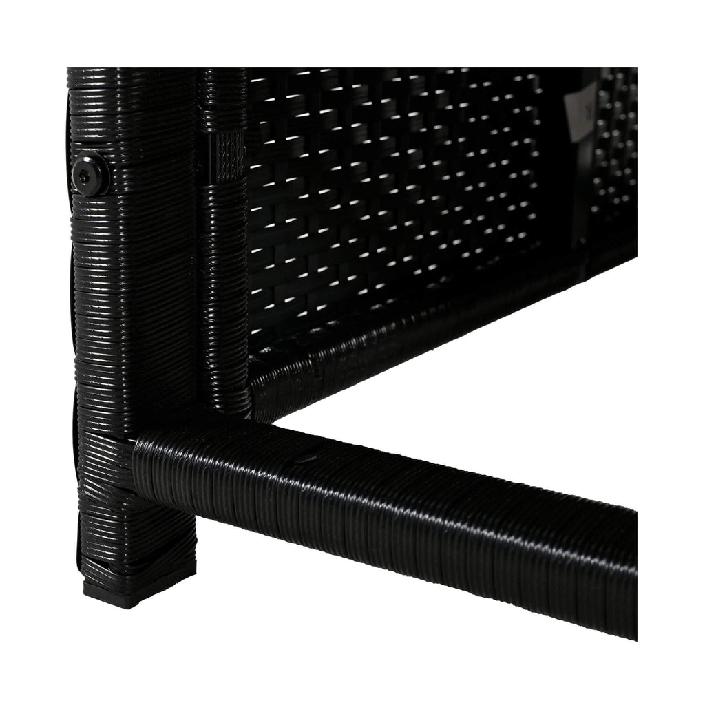 Large Outdoor Quadrilateral Spa Surround Rattan Sectional Sofa Set With Storage Compartments (SAK80217) - Saksby Wholesale - Leg Details