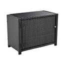 Large Outdoor Quadrilateral Spa Surround Rattan Sectional Sofa Set With Storage Compartments (SAK80217) - Saksby Wholesale - Storage Part