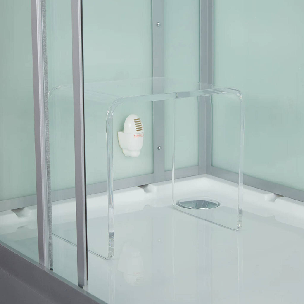 MAYA BATH PLATINUM ANZIO-R Steam Shower With Ozone Sterilization System SAKSBY - Chair View