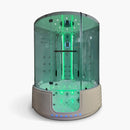 MAYA BATH PLATINUM COMFORT Steam Shower With Whirlpool Bathtub SAKSBY - Black View