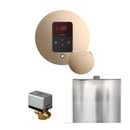 Mr.Steam Basic Butler Steam Shower Control Package W/ iTempo Control and Aroma Designer Finish Steam Head (SAK63721) - Saksby Wholesale - Polished Gold View