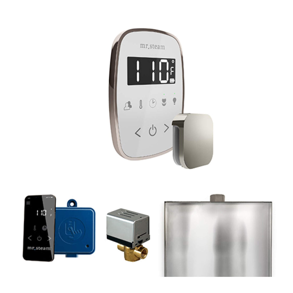 Mr.Steam ButlerFlex Steam Shower Control Package w/ TempoFlex Control (SAK38129) - Saksby Wholesale - Polished Nickel View
